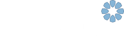 Logotipo Polaris de color blanco